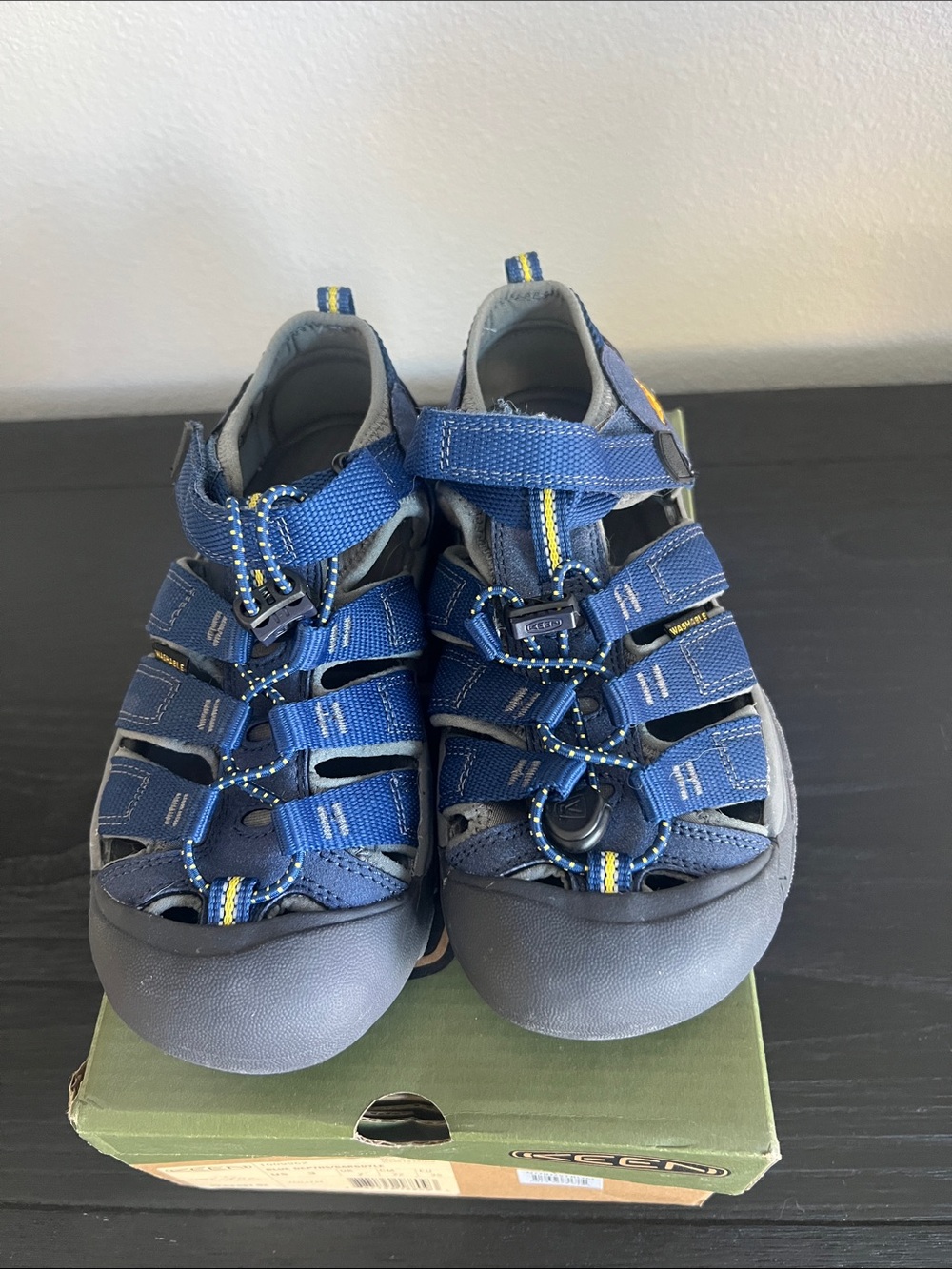 Keen Kids Navy Blue Closed-Toe Sport Sandals